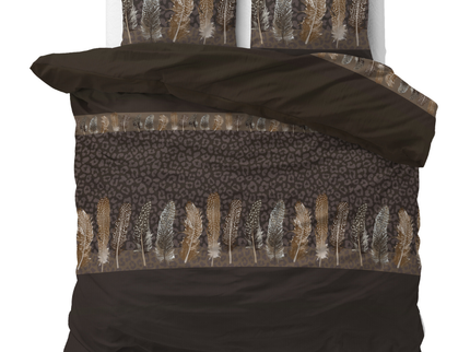 Dekbedovertrek Chocolate Feathers