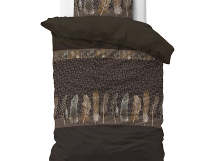 Dekbedovertrek Chocolate Feathers