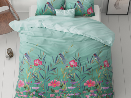 Dekbedovertrek Flower Birds