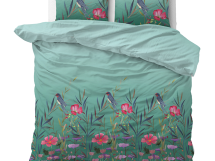 Dekbedovertrek Flower Birds