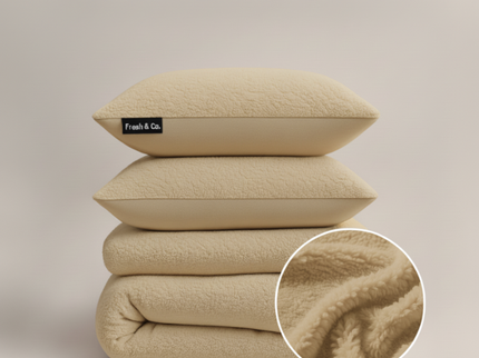 Dekbedovertrek Teddy - Blush Taupe