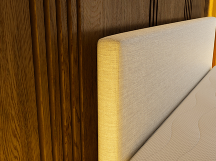 Boxspring met Opbergruimte Hotel Essence - Beige