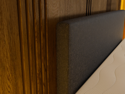 Boxspring met Opbergruimte Hotel Essence - Zwart