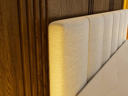 Boxspring met Opbergruimte Hotel Royal - Beige