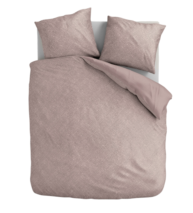 Dekbedovertrek Stonewash - Rosé