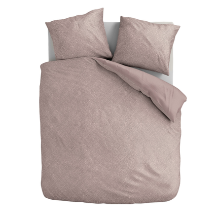 Dekbedovertrek Stonewash - Rosé
