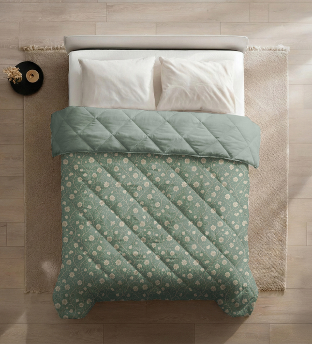 Easy Dekbed Zonder Overtrek - Traditional Flower