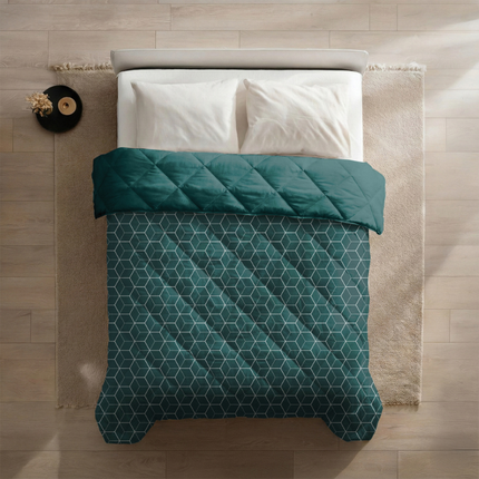 Easy Dekbed Zonder Overtrek - Endless Hexagons