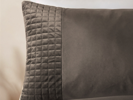 Dekbedovertrek Velvet Band - Taupe