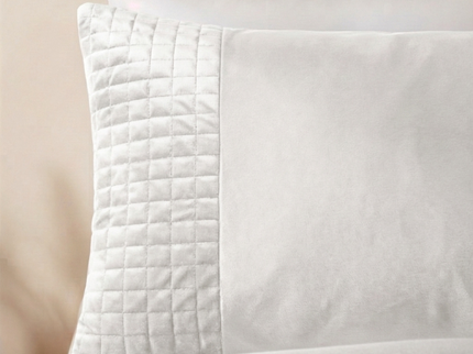 Dekbedovertrek Velvet Band - Wit