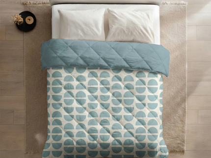 Easy Dekbed Zonder Overtrek - Half Circles