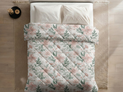 Easy Dekbed Zonder Overtrek - Pink Blossom