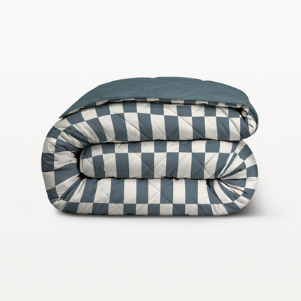 Easy Dekbed Zonder Overtrek - Pastel Rectangles