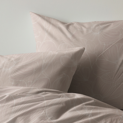 2-PACK: Kussenslopen - Sketched Flowers