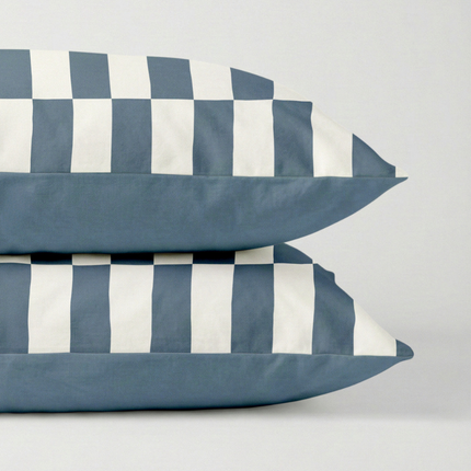 2-PACK: Kussenslopen - Pastel Rectangles