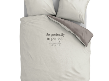 Dekbedovertrek Percale Katoen - Perfectly Imperfect