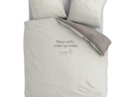 Dekbedovertrek Percale-Katoen - Sleep Well