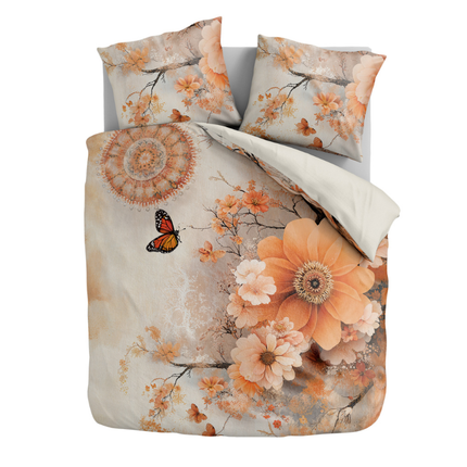 Dekbedovertrek Percale Katoen - Sakura Cascade