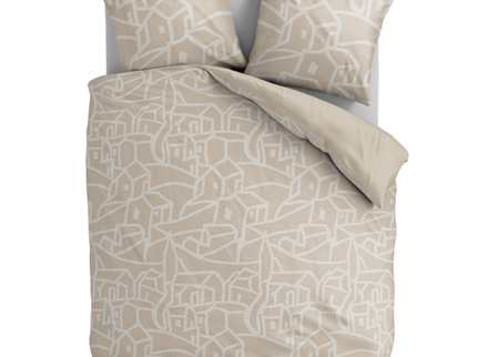 Dekbedovertrek Percale Katoen - Village
