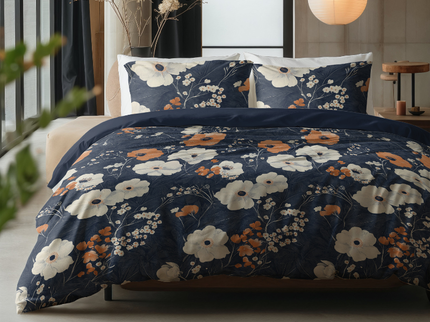 Dekbedovertrek Katoen - Flora