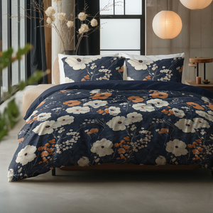 Dekbedovertrek Katoen - Flora