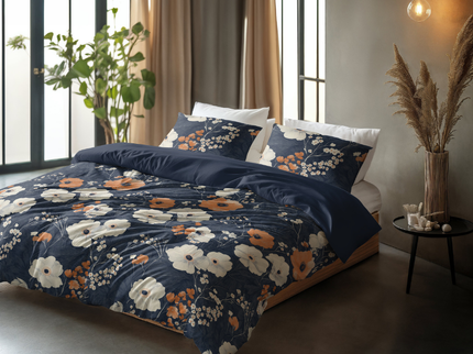 Dekbedovertrek Katoen - Flora