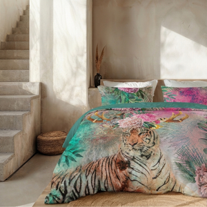 Dekbedovertrek Percale Katoen - Tiger Excotic