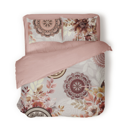 Dekbedovertrek Percale Katoen - Autumn Blend