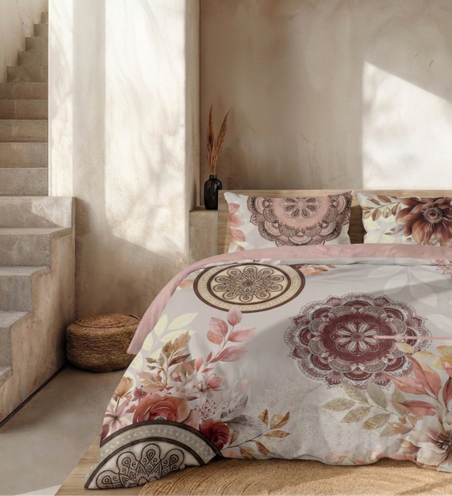 Dekbedovertrek Percale Katoen - Autumn Blend