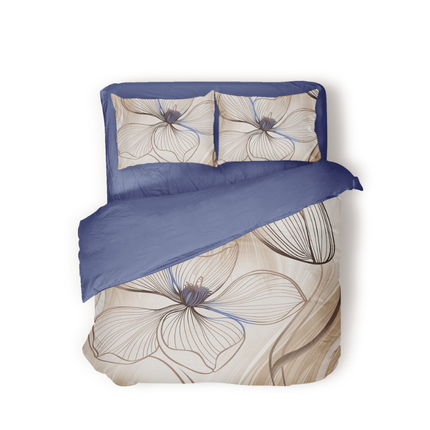 Dekbedovertrek Percale Katoen - Floral Dance
