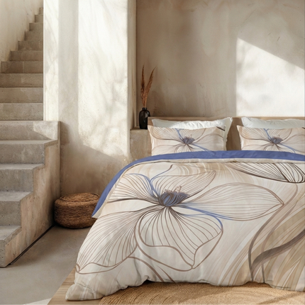 Dekbedovertrek Percale Katoen - Floral Dance