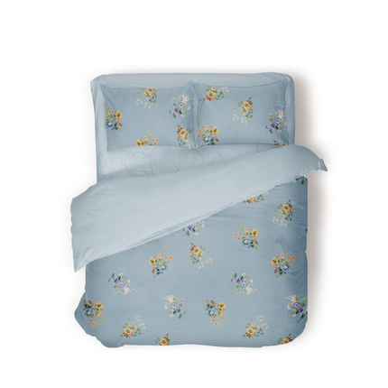 Dekbedovertrek Percale Katoen - Moonlight Garden