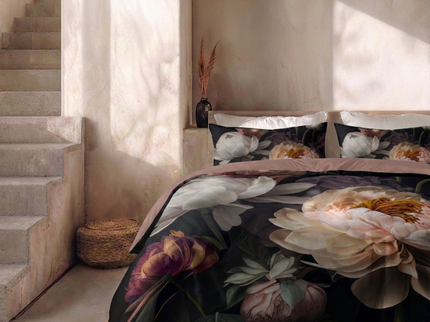 Dekbedovertrek Percale-Katoen - Sofia Red