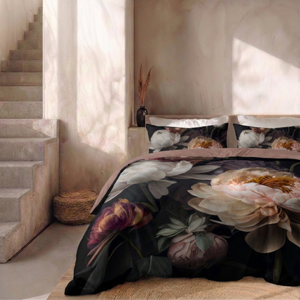 Dekbedovertrek Percale-Katoen - Sofia Red