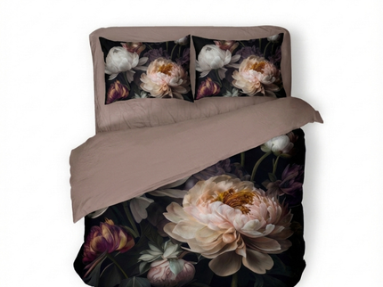 Dekbedovertrek Percale-Katoen - Sofia Red