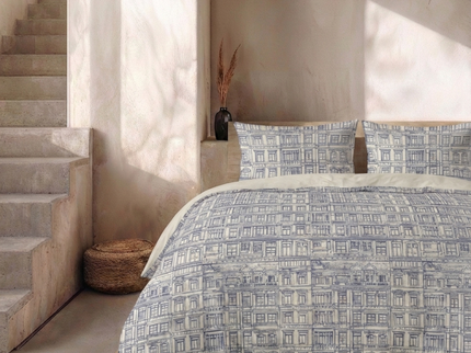 Dekbedovertrek Percale Katoen - Dutch Doors