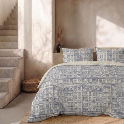 Dekbedovertrek Percale Katoen - Dutch Doors