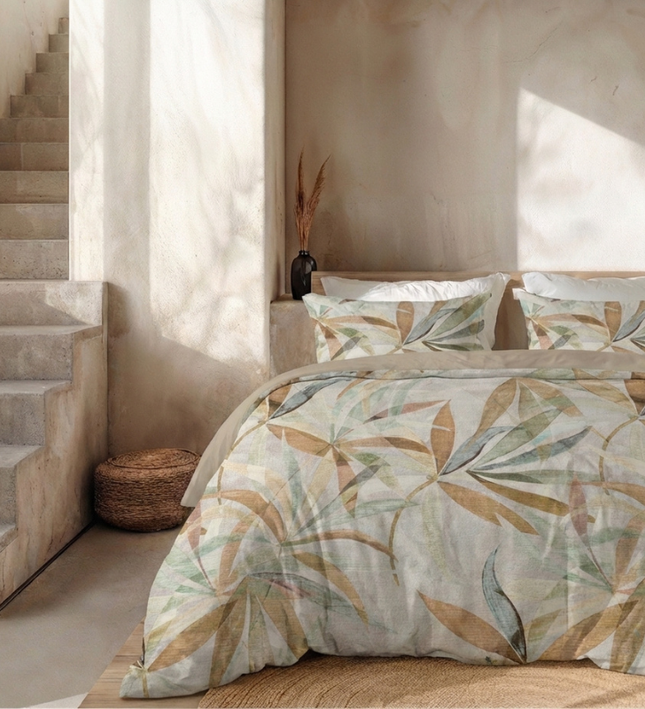 Dekbedovertrek Percale Katoen - Oasis