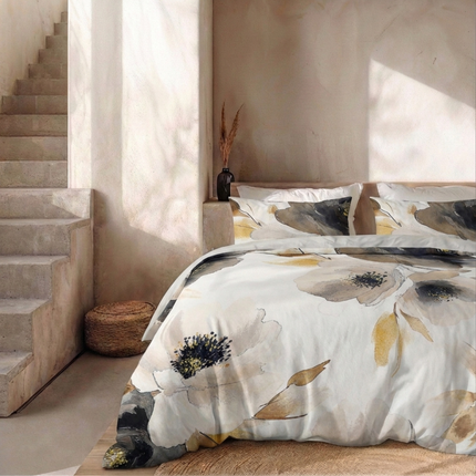 Dekbedovertrek Percale Katoen - Fields of Gold