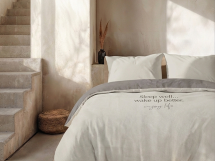 Dekbedovertrek Percale-Katoen - Sleep Well