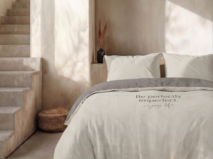 Dekbedovertrek Percale Katoen - Perfectly Imperfect