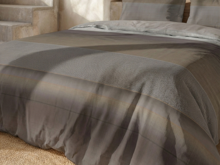 Dekbedovertrek Percale Katoen - Stripe Geometrie