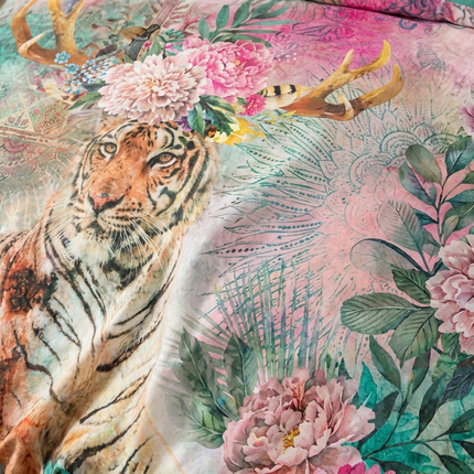 Dekbedovertrek Percale Katoen - Tiger Excotic