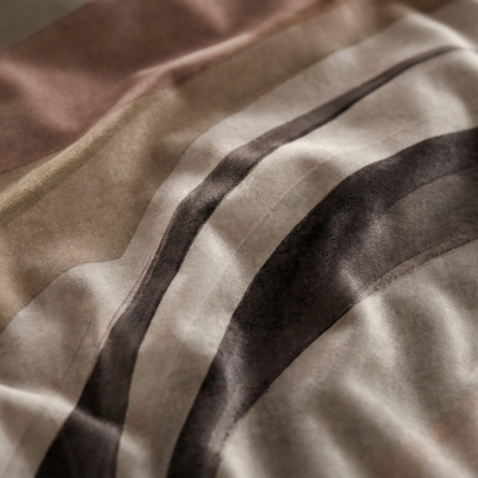 Dekbedovertrek Percale Katoen - Retro Narciscus