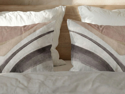 Dekbedovertrek Percale Katoen - Retro Narciscus