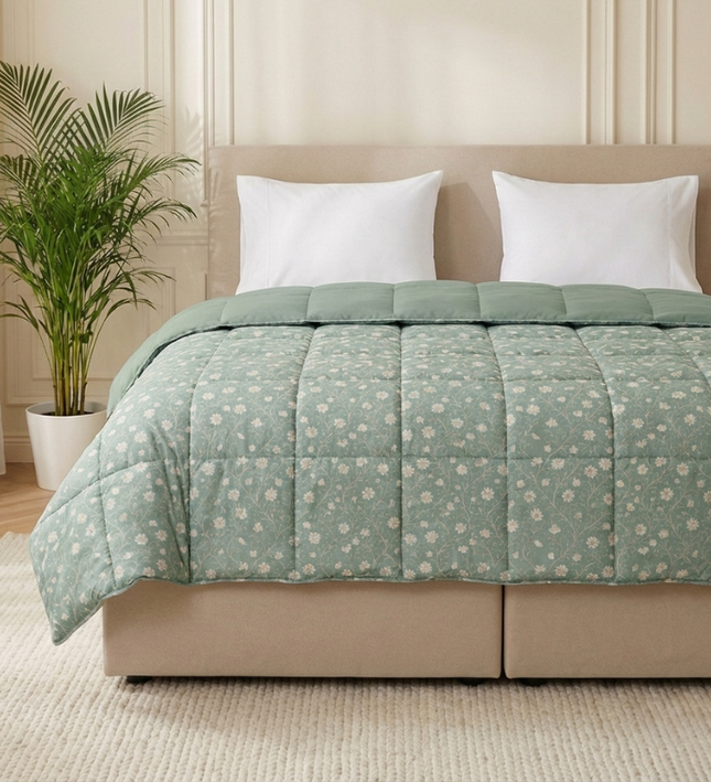 Easy Dekbed Zonder Overtrek - Traditional Flower