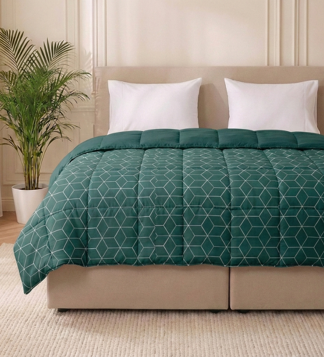 Easy Dekbed Zonder Overtrek - Endless Hexagons