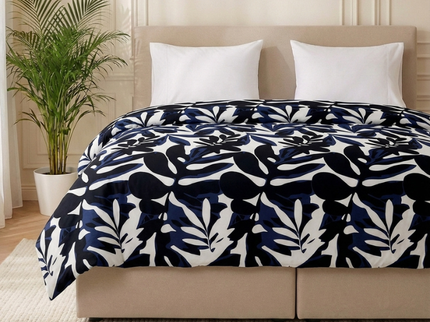 Easy Dekbed Zonder Overtrek - Painted Leafs