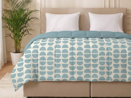 Easy Dekbed Zonder Overtrek - Half Circles