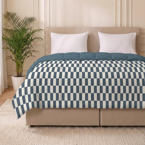 Easy Dekbed Zonder Overtrek - Pastel Rectangles